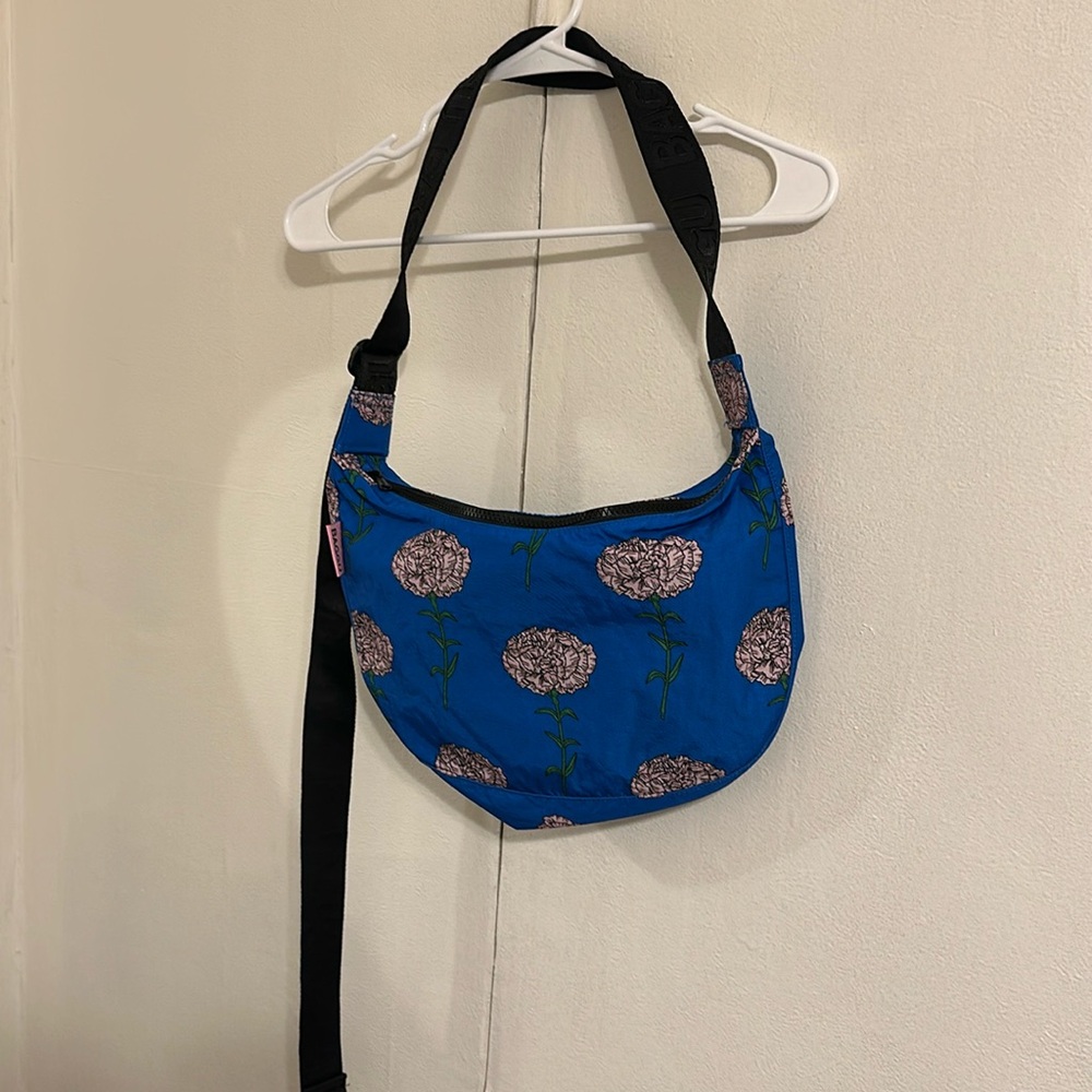Baggu Boygenius Carnation Medium Crescent Bag